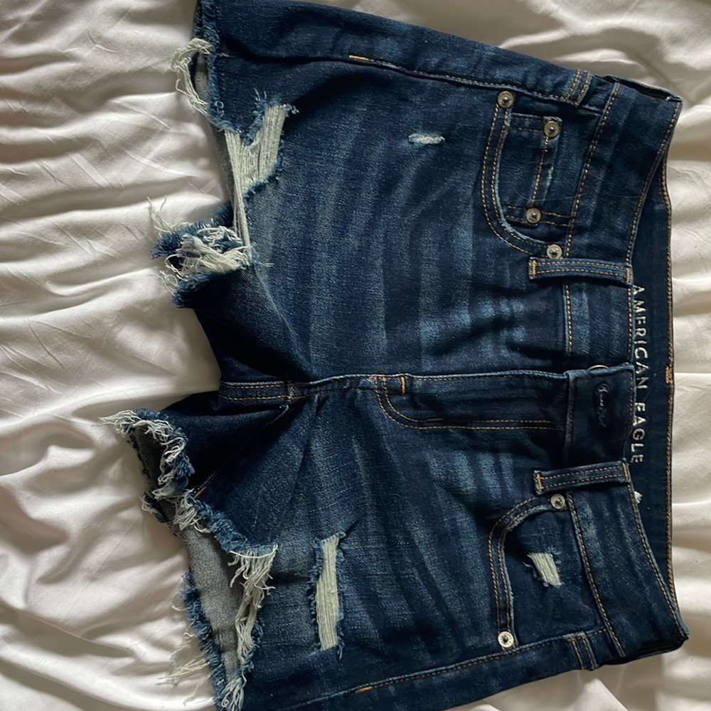 American eagle jean shorts